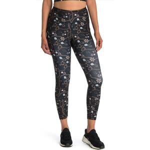 Gottex Black and Brown Patterned Leggings